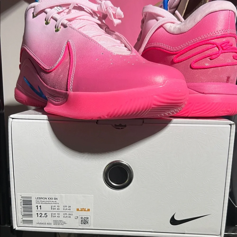 Nike LeBron 22 I Promise NWT OG box size 11 - Picture 8 of 9